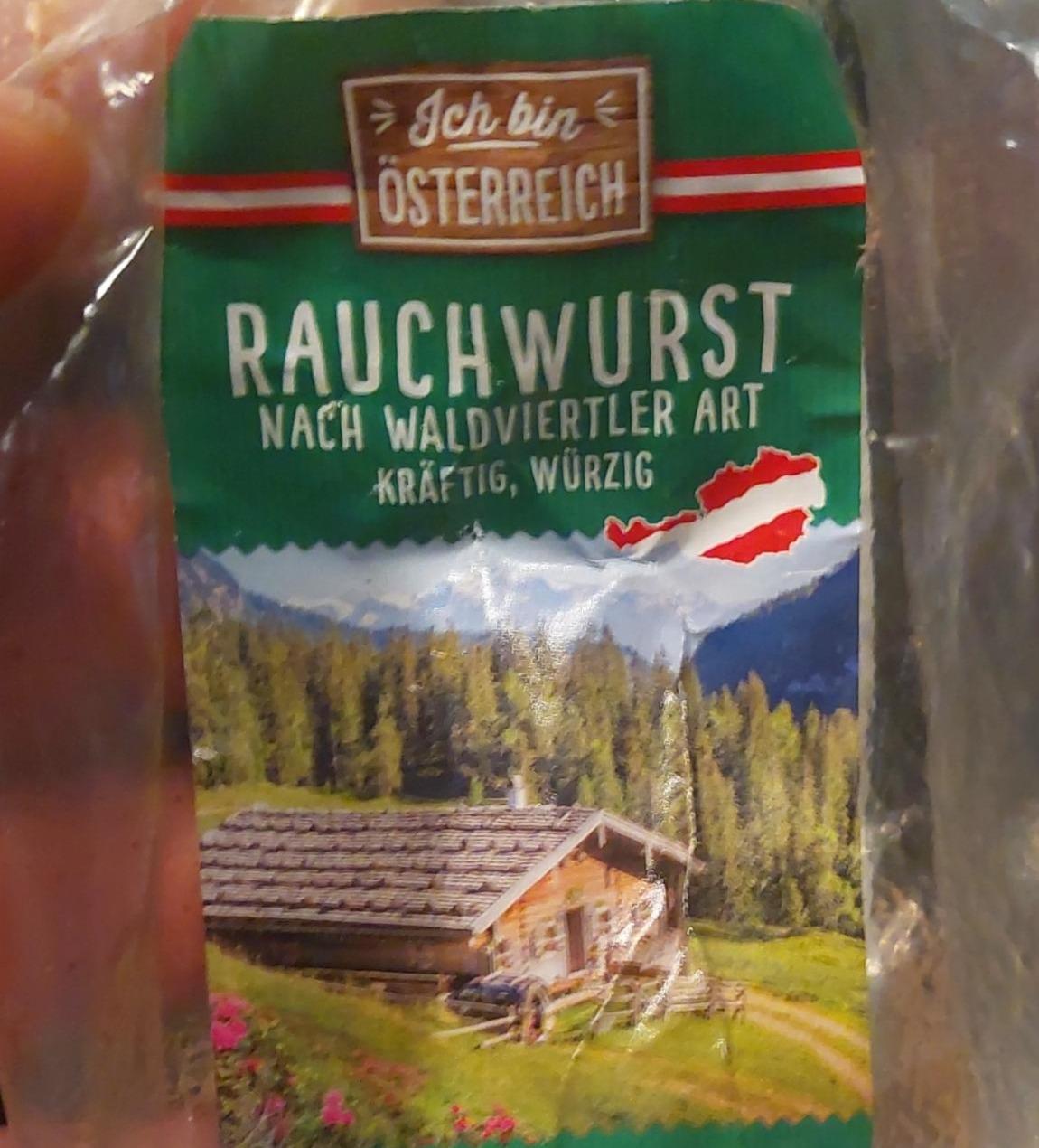 Fotografie - Rauchwurst Ich bin Österreich