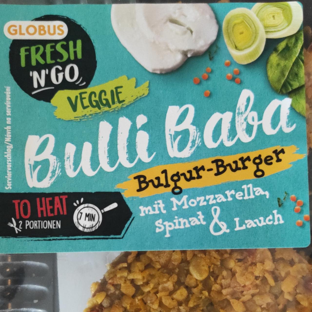 Fotografie - Bulli Baba Bulgur-Burger Globus