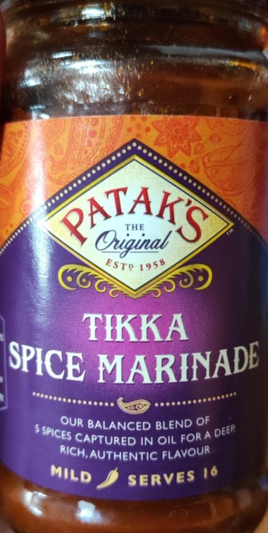 Fotografie - Tikka Spice Marinade Patak's