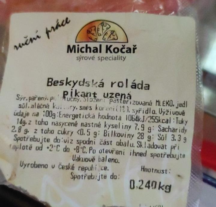 Fotografie - Beskydská roláda pikant uzená Michal Kočař