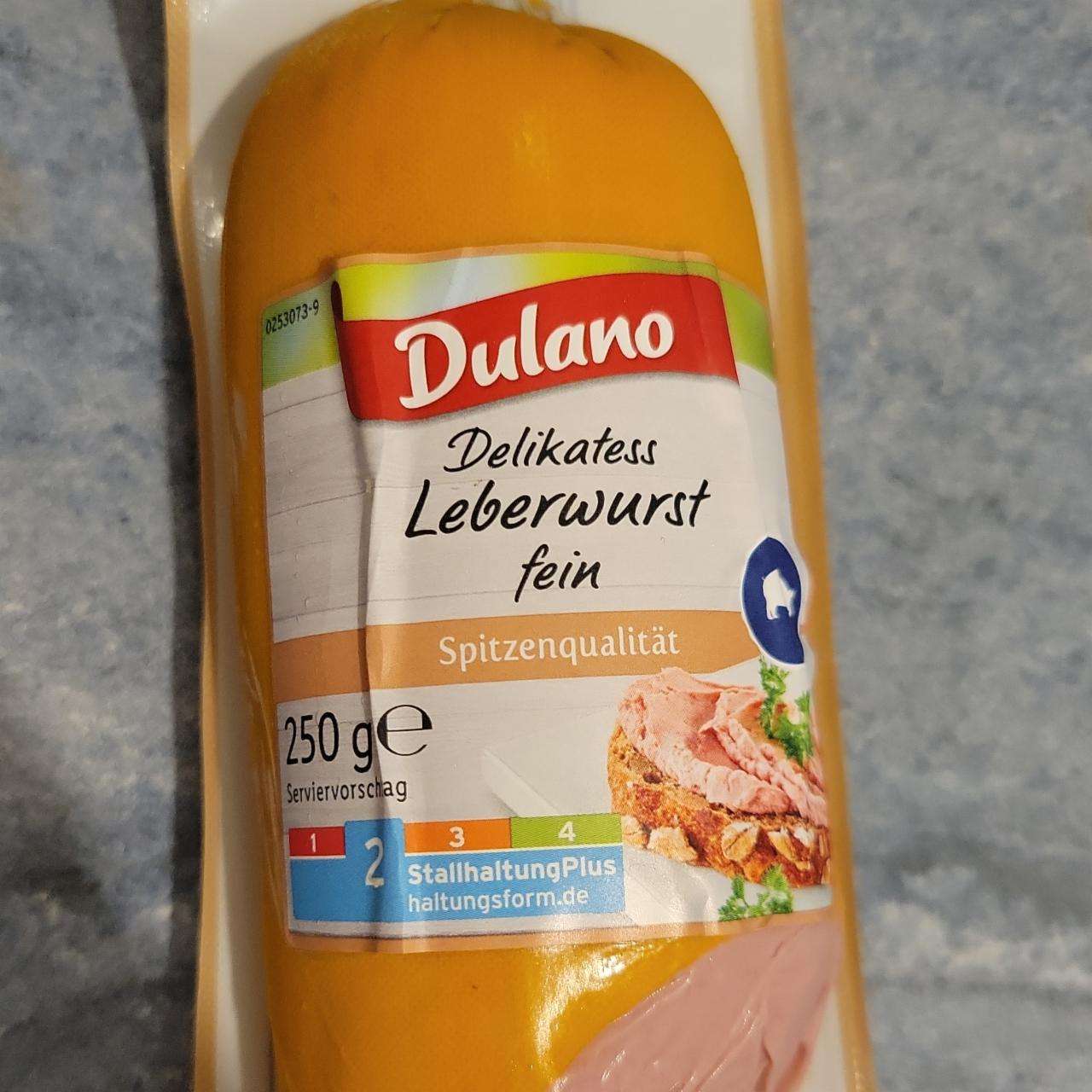 Fotografie - Delikatess Leberwurst fein Dulano