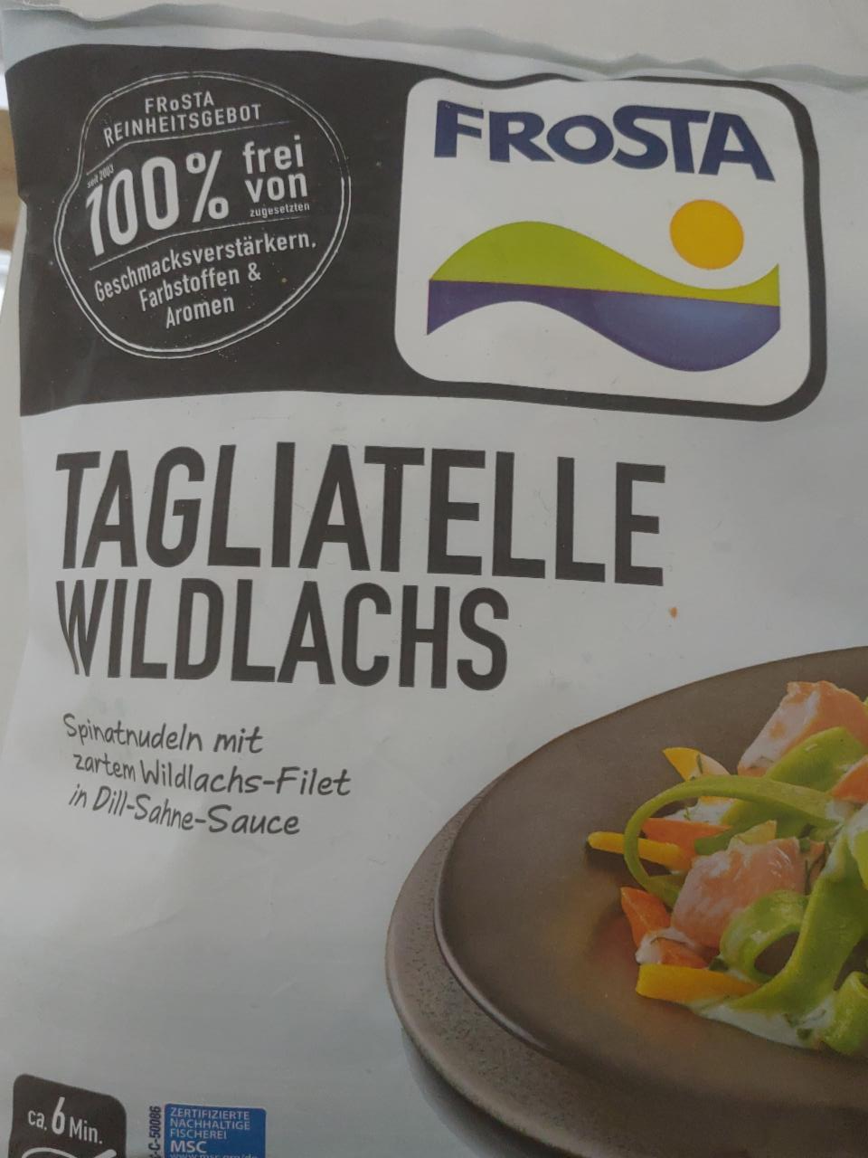 Fotografie - Tagliatelle Wildlachs FRoSTA