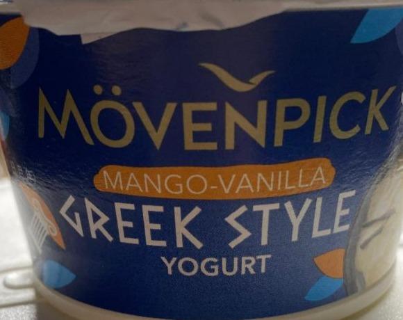 Fotografie - Mango-Vanilla Greek Style Yogurt Mövenpick