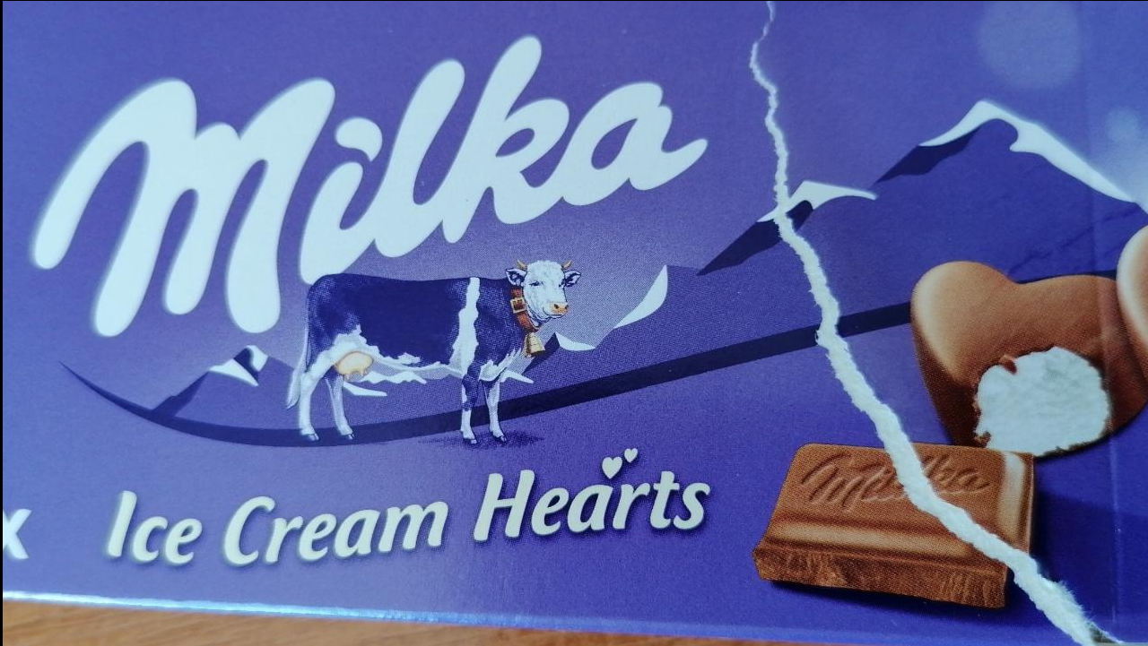 Fotografie - Ice cream Hearts Milka