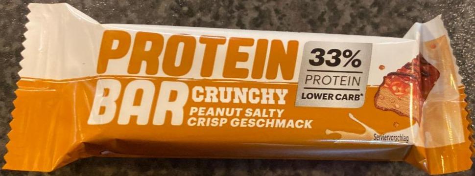 Fotografie - Protein Bar Crunchy Peanut Salty Crisp