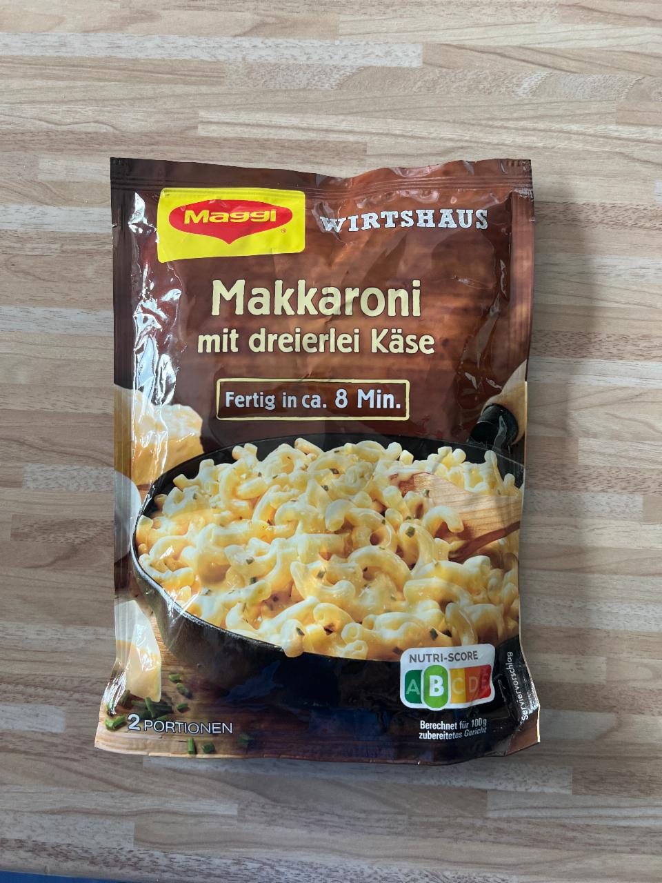 Fotografie - Makkaroni mit dreierlei Käse Maggi