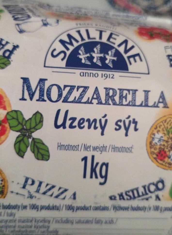 Fotografie - Mozzarella uzený sýr Smiltene