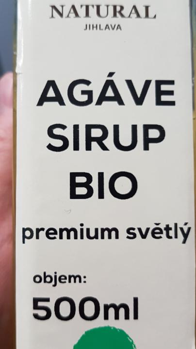 Fotografie - Bio Agáve sirup světlý premium Natural Jihlava