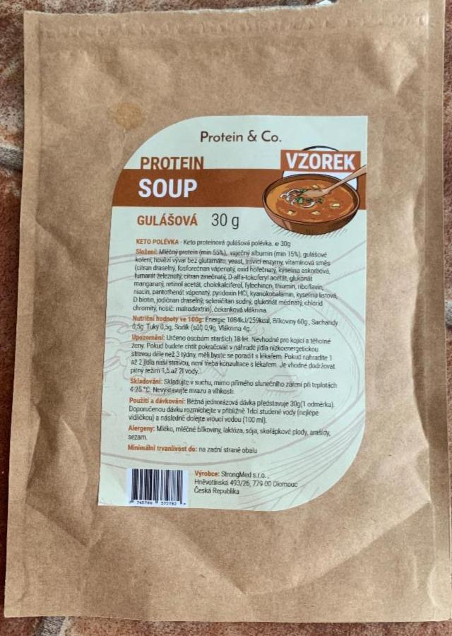 Fotografie - Protein soup Gulášová Protein & Co.