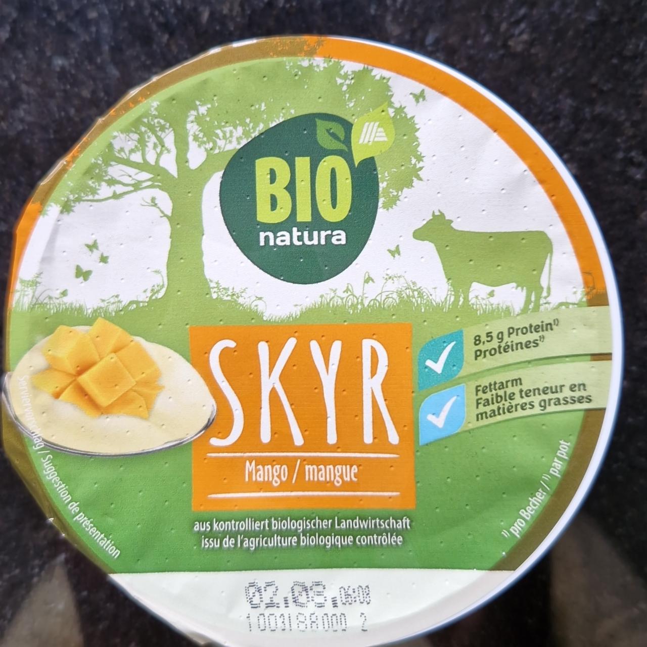 Fotografie - Skyr mango Bio natura