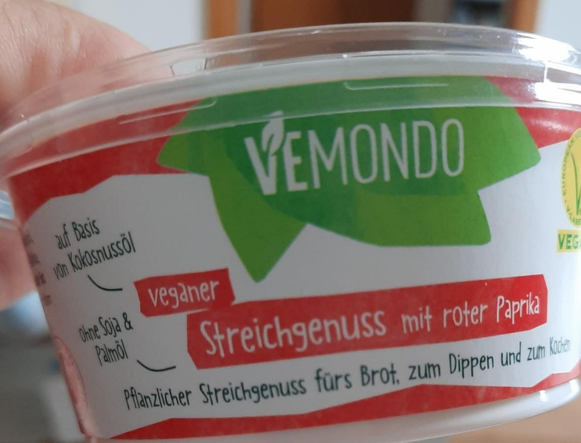 Fotografie - veganer Streichgenuss mit router Paprika Vemondo