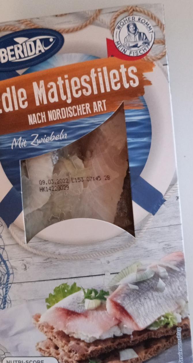 Fotografie - Edle Matjesfilets mit Zwiebeln Berida