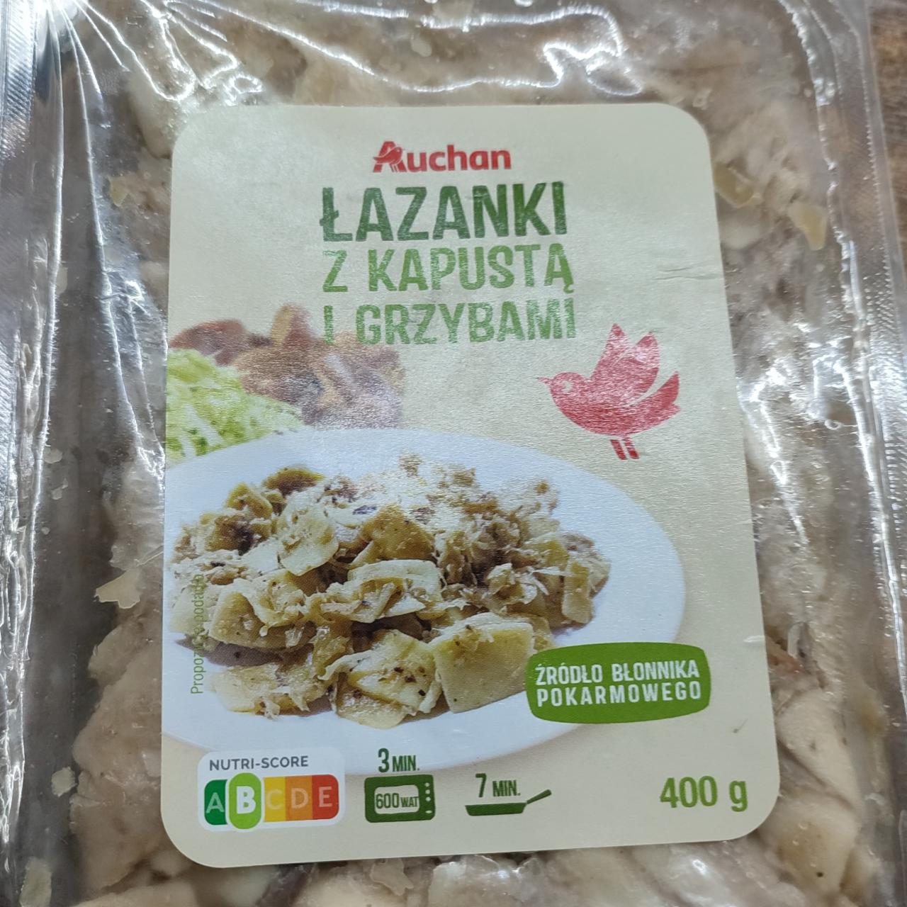 Fotografie - Lazakni z kapusta i grzybami Auchan