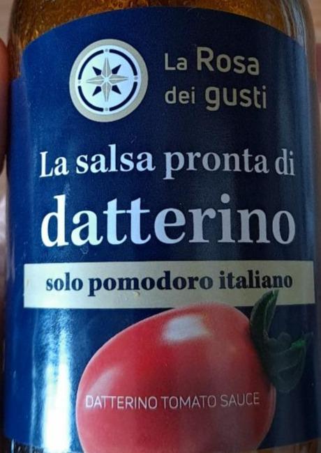 Fotografie - La salsa pronta di datterino La Rosa dei gusti