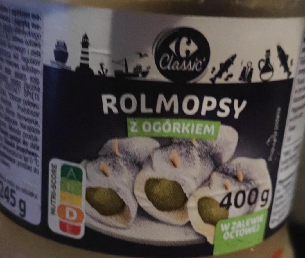 Fotografie - rolmopsy s ogórkiem