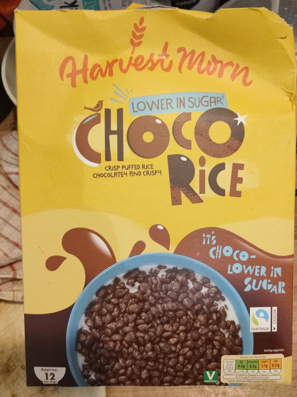 Fotografie - choco rice Harvest Morn