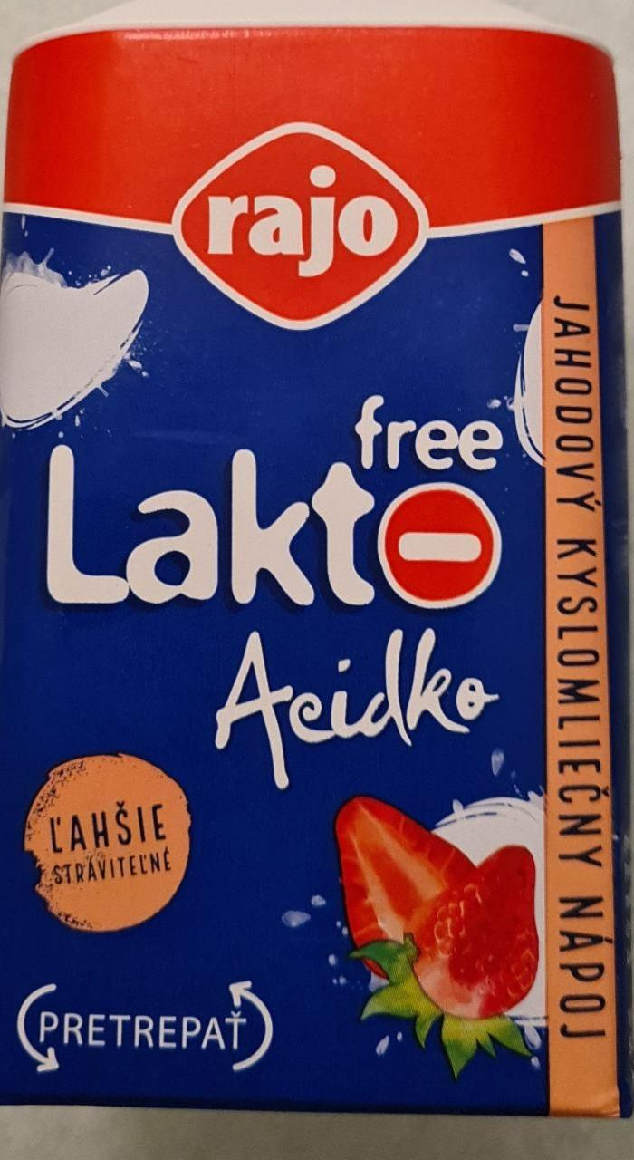 Fotografie - Rajo Acidko Lakto free Jahoda