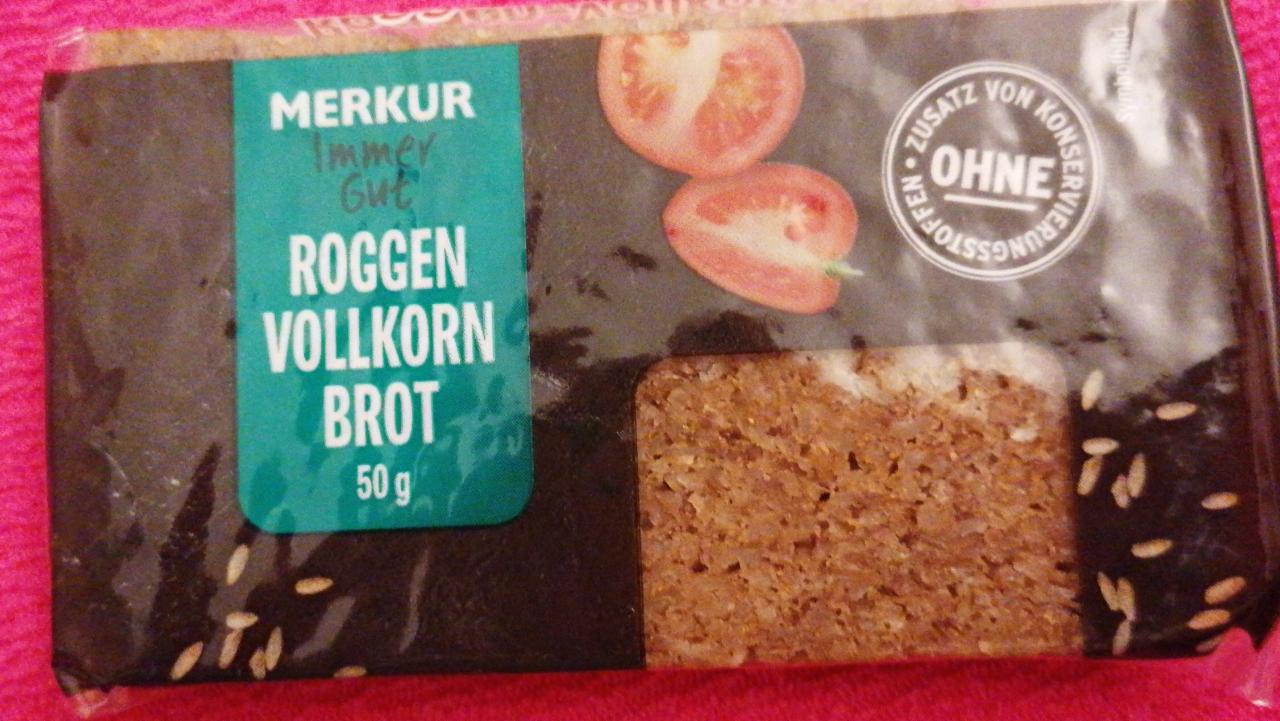 Fotografie - Roggen vollkornbrot Merkur immer gut