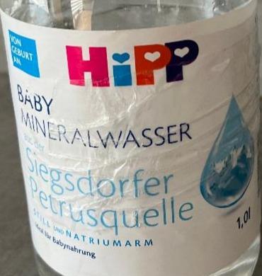 Fotografie - Baby MineralWasser Hipp