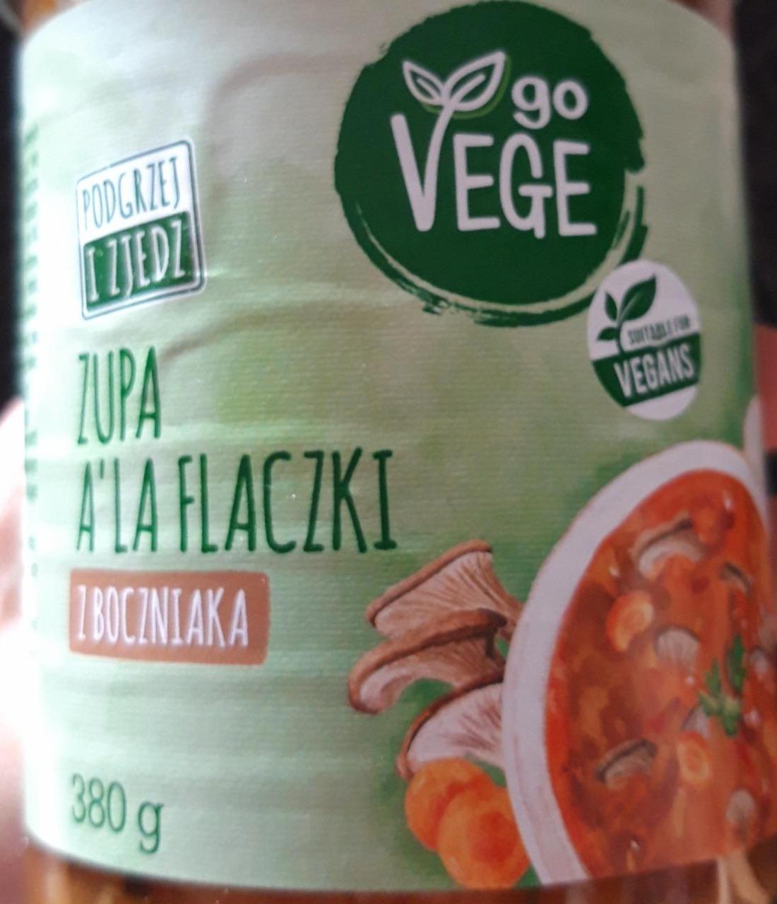 Fotografie - Zupa a'la flaczki z boczniaka Go Vege