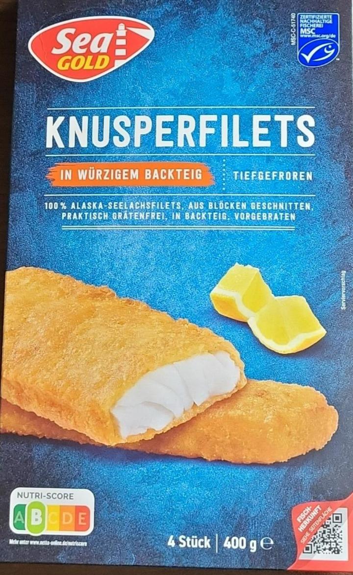 Fotografie - Knusperfilets in würzigem backteig Sea Gold