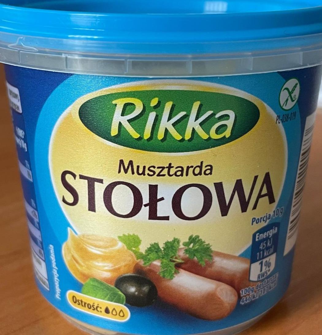 Fotografie - Musztarda stołowa Rikka