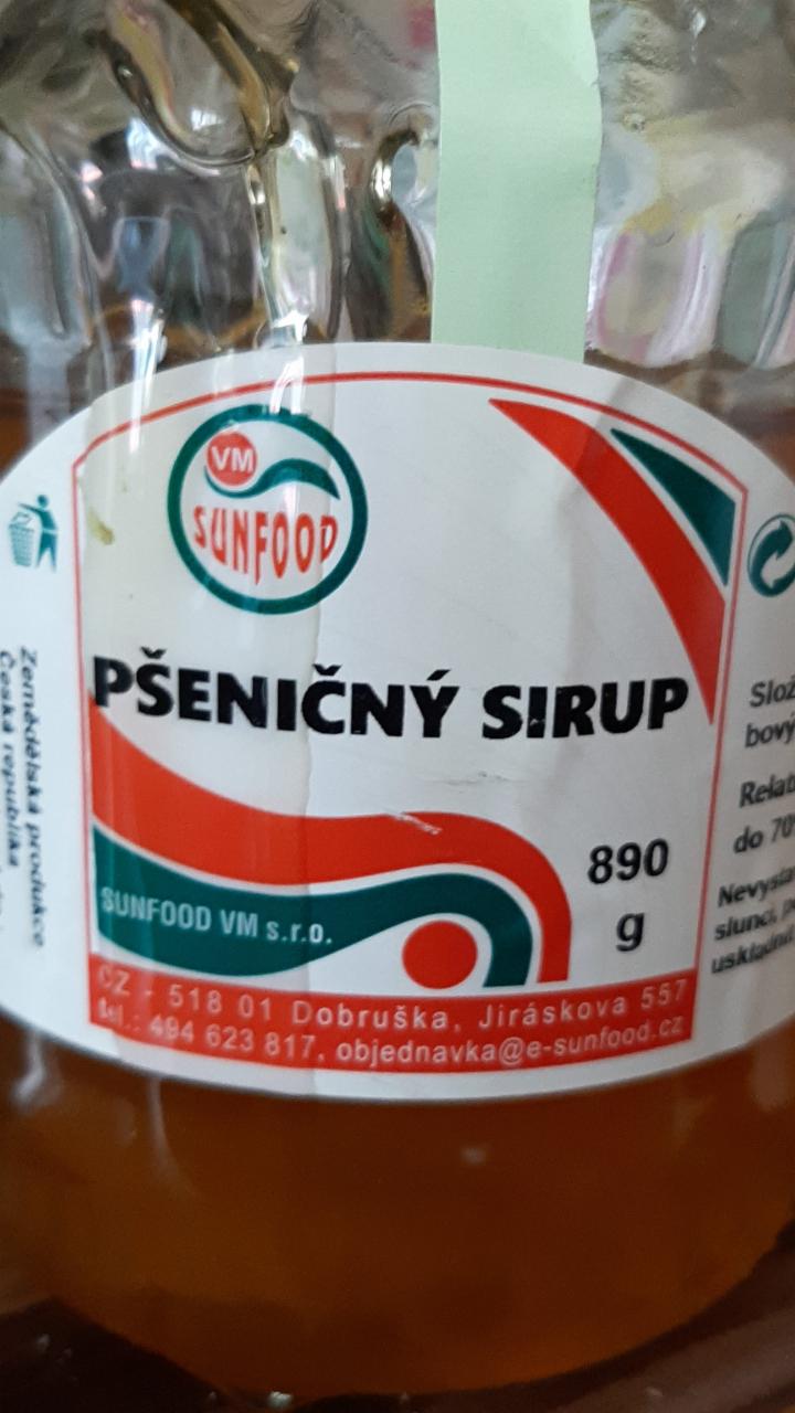 Fotografie - pšeničný sirup Sunfood