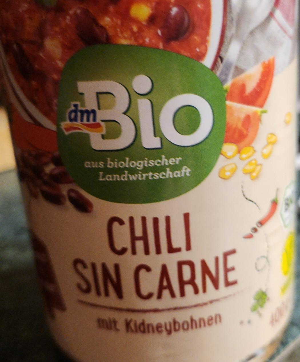 Fotografie - Chili sin Carne mit Kidneybohnen dmBio