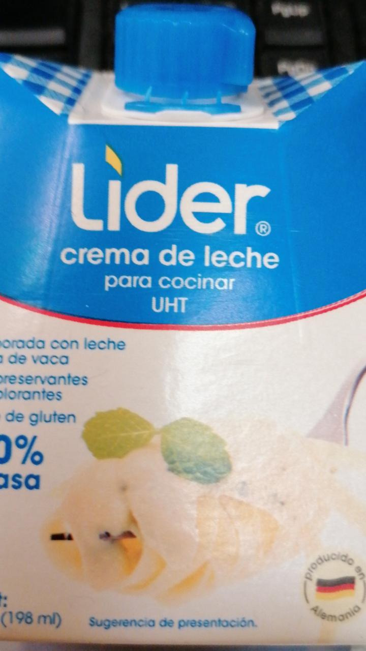 Fotografie - Crema de Leche 20% Líder