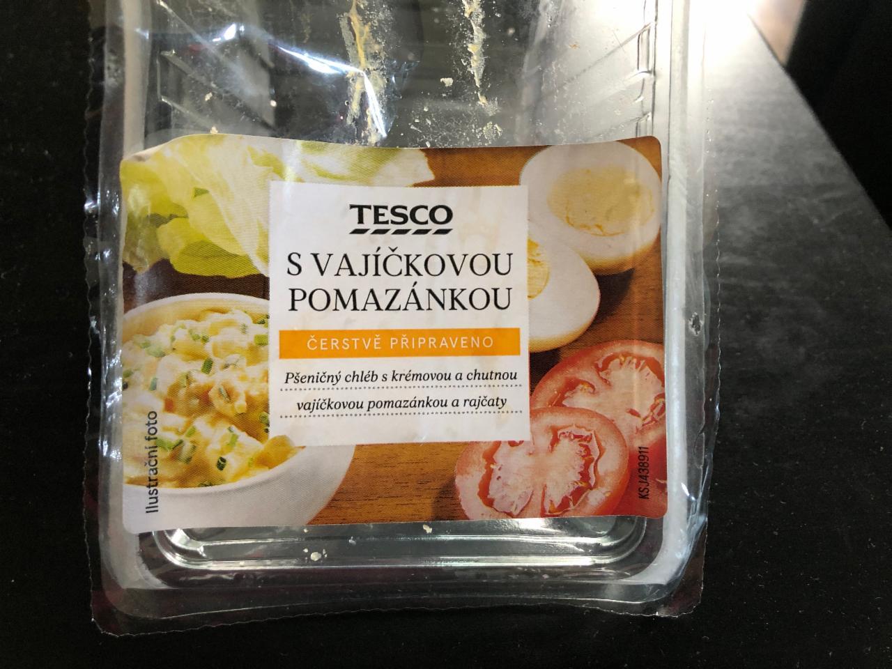 Fotografie - S vajíčkovou pomazánkou Tesco