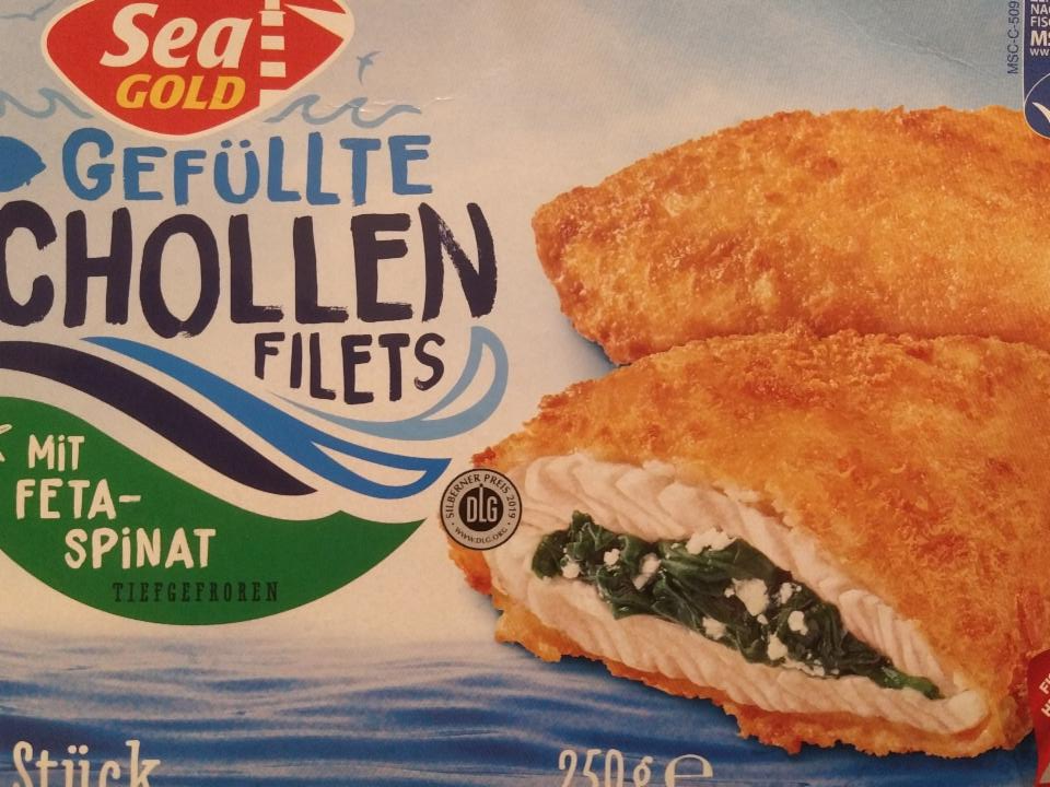 Fotografie - Gefüllte Schollen Filets Mit Feta-Spinat Sea Gold