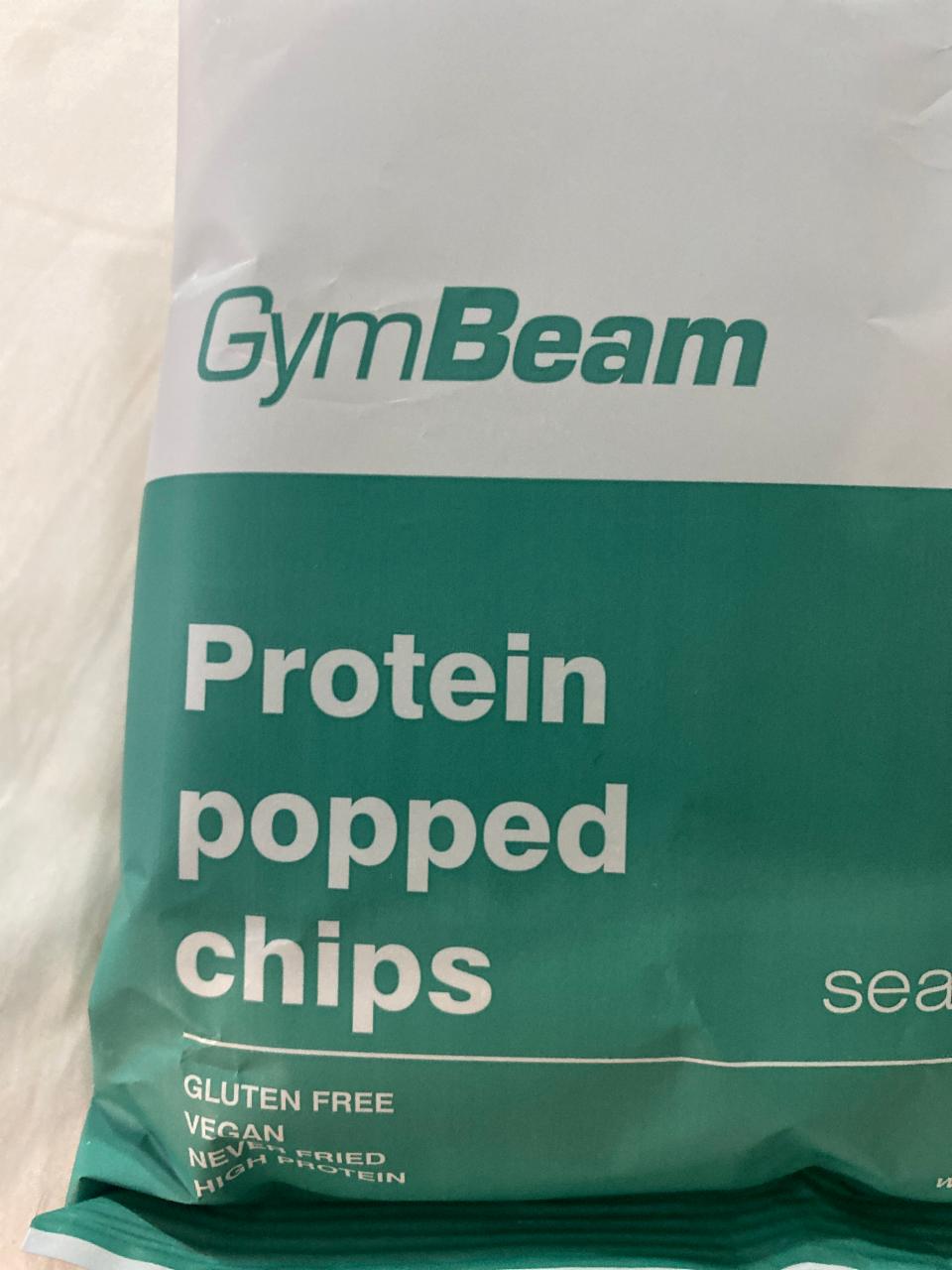 Fotografie - Protein popped chips sea salt GymBeam