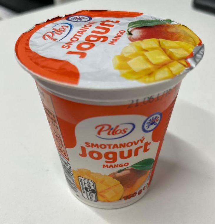 Fotografie - Smotanový jogurt Mango Pilos