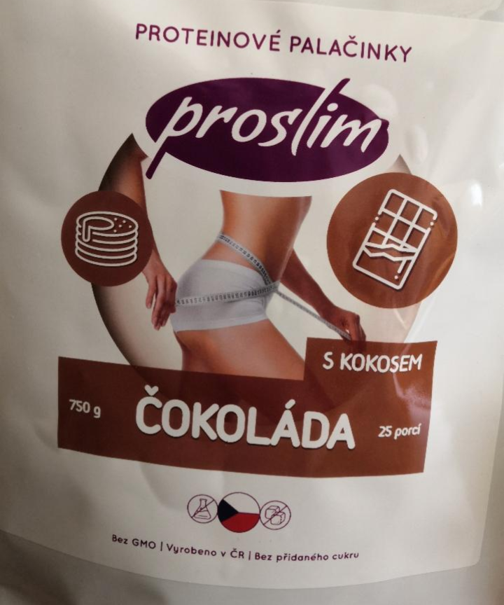 Fotografie - Proteinové palačinky - čokoláda s kokosem