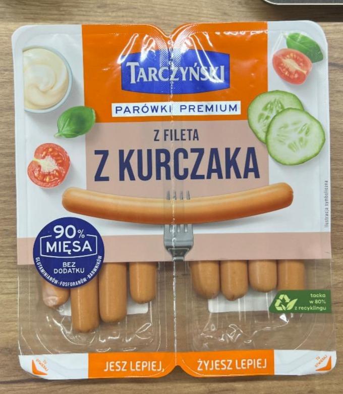 Fotografie - Parówki premium z fileta z kurczaka Tarczyński