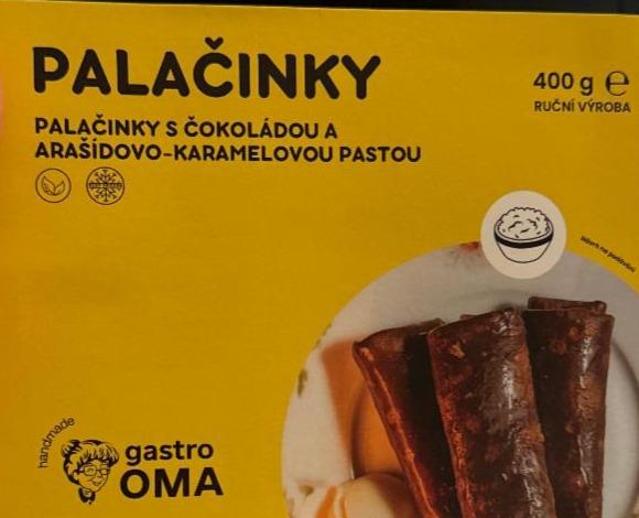 Fotografie - Palačinky s čokoládou a arašídovo-karamelovou pastou Gastro Oma