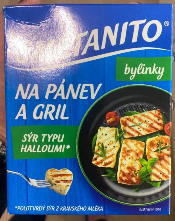 Fotografie - Smetanito Halloumi sýr na gril a pánev bylinky