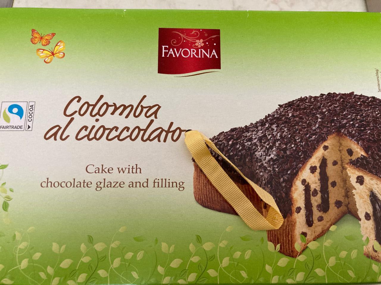 Fotografie - Colomba al cioccolato Favorina