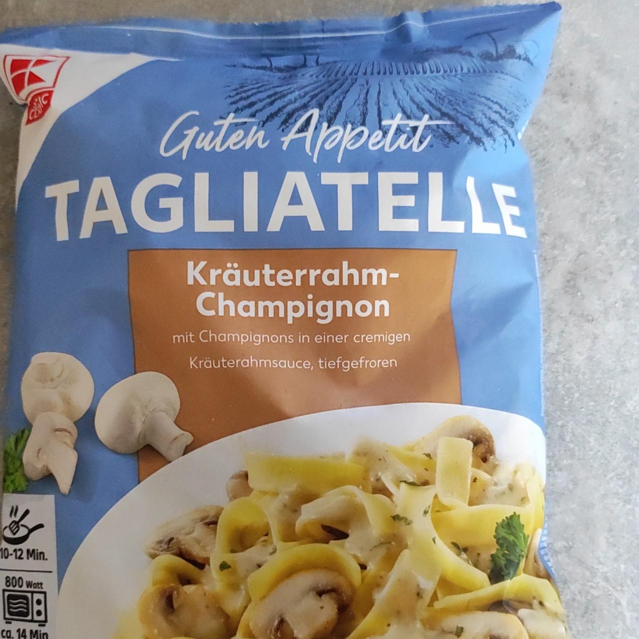 Fotografie - Tagliatelle kräuterrahm-champignon K-Classic