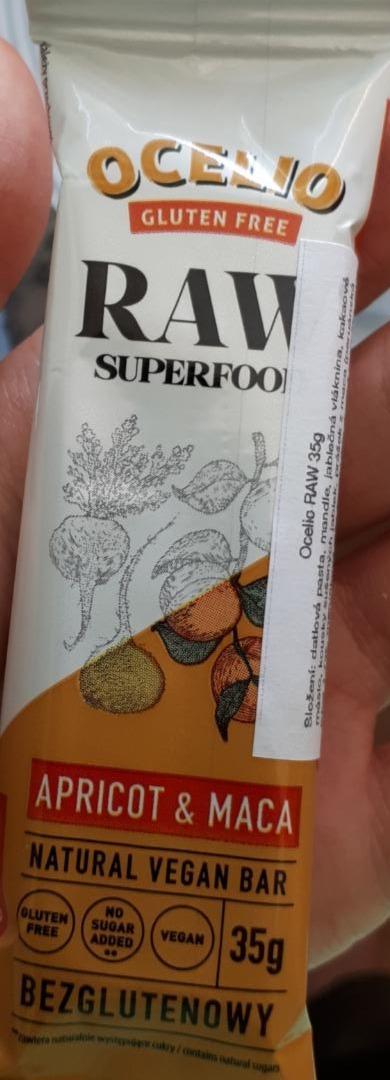 Fotografie - Raw Superfood apricot & maca Ocelio