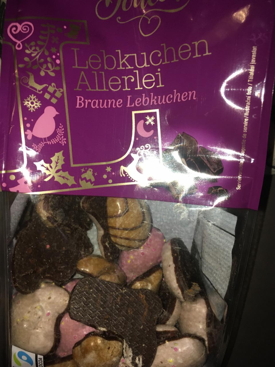 Fotografie - Lebkuchen perníčky Allerlei Braune Lebkuchen