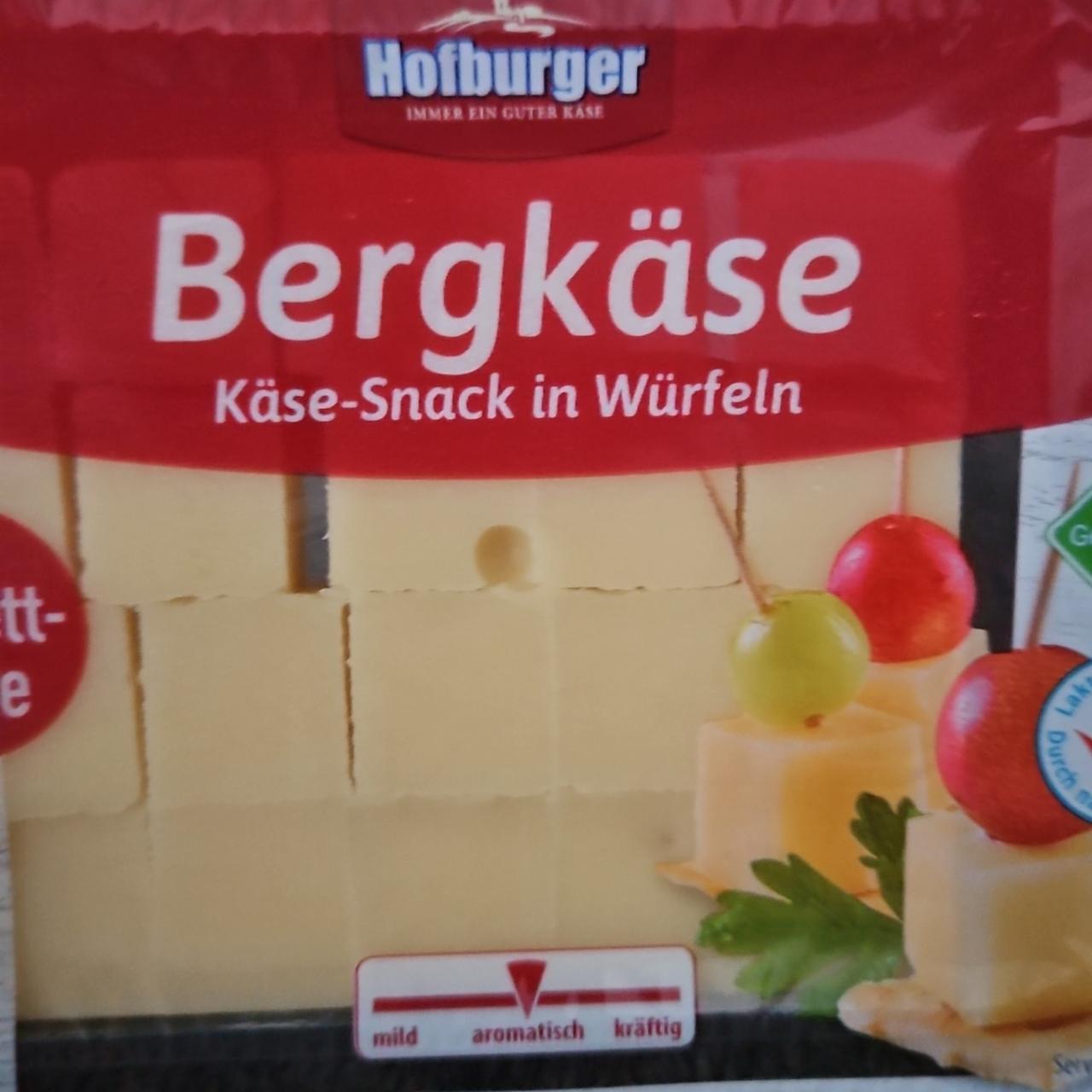 Fotografie - Berkäse Vollfett-stufe Hofburger