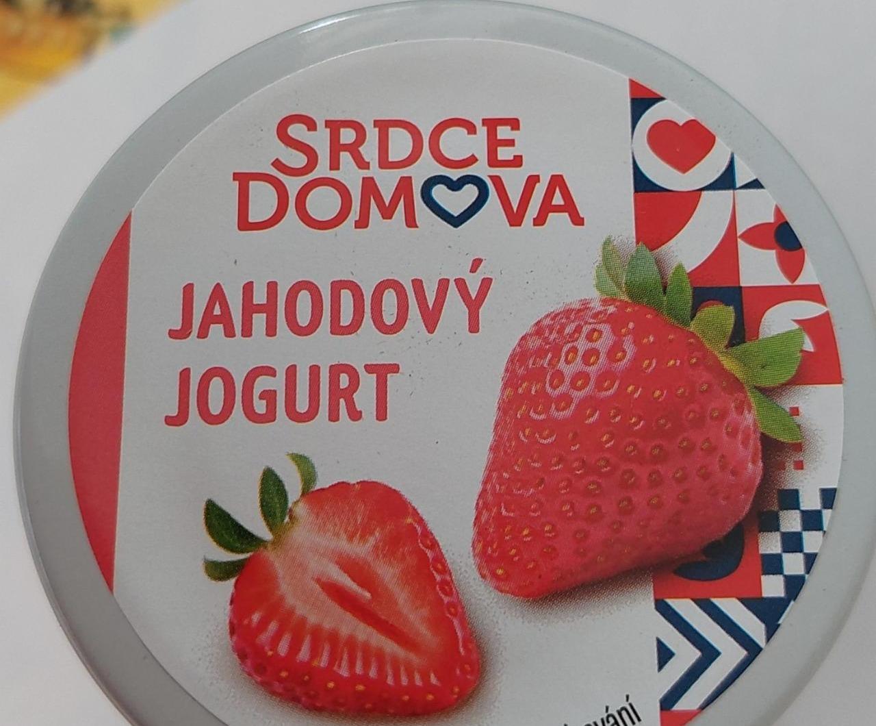 Fotografie - Jahodový jogurt Srdce domova