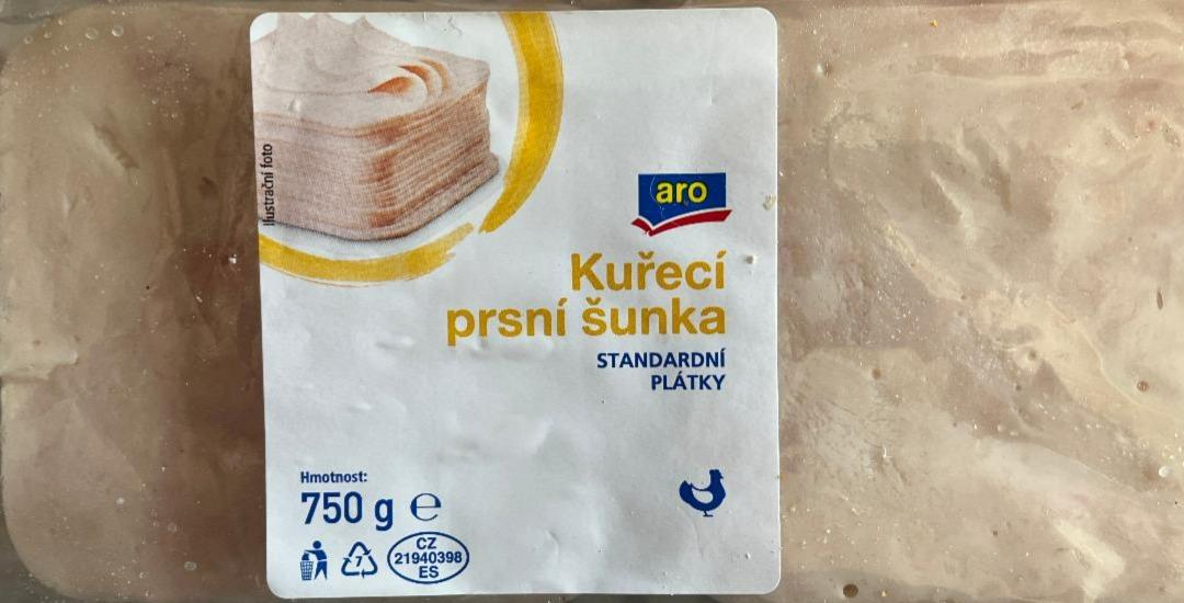 Fotografie - Aro Kuřecí prsní šunka standardní 70 %