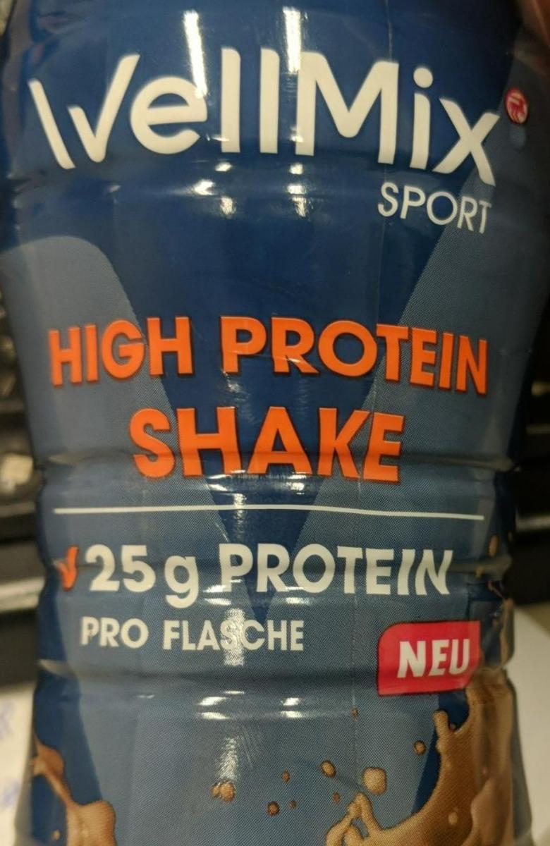 Fotografie - High protein shake Schoko geschmack WellMix