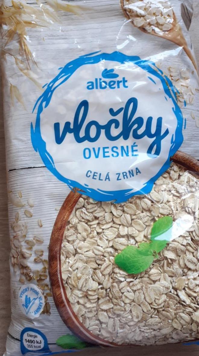 Fotografie - Vločky ovesné celá zrna Albert