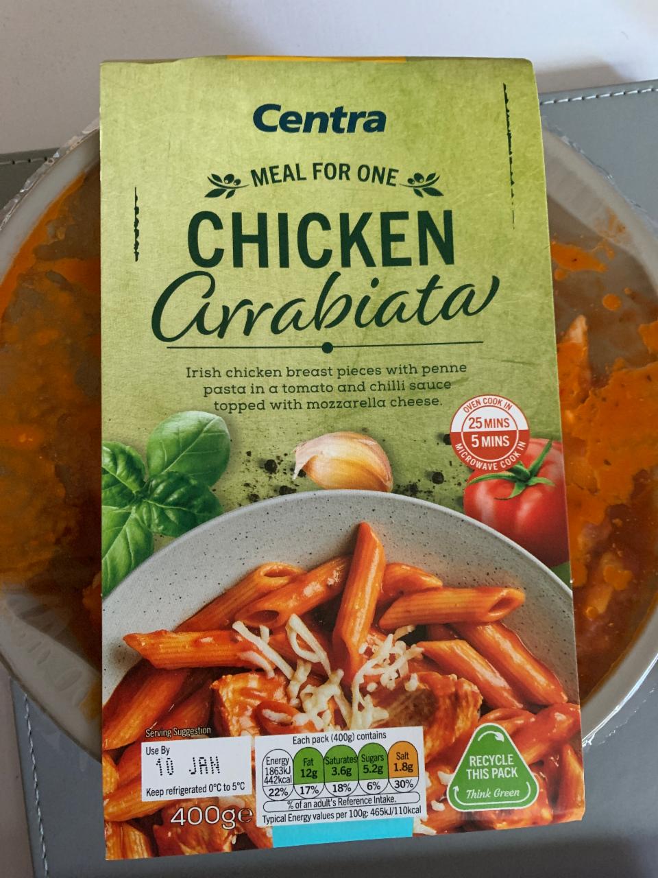 Fotografie - Chicken Arrabiata Centra