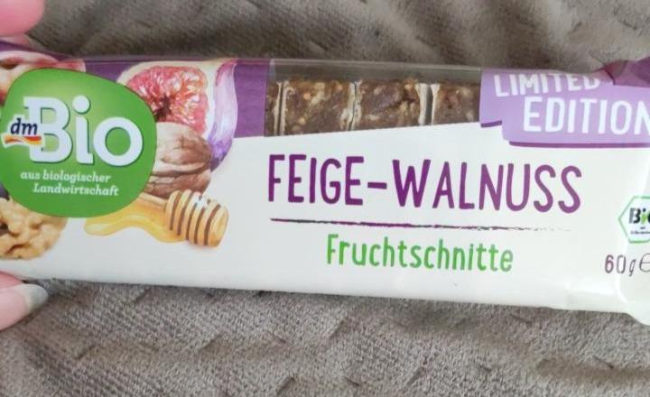 Fotografie - Feige-Walnuss Fruchtschnitte dmBio