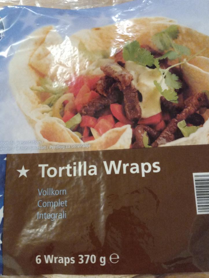 Fotografie - Tortilla Wraps Vollkorn Hofer