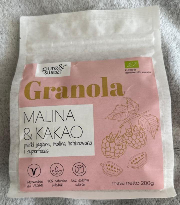 Fotografie - Bio Granola Malina & Kakao Pure&Sweet